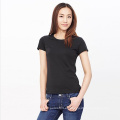 Top Sale Products Camiseta de algodón 100 en blanco para mujer